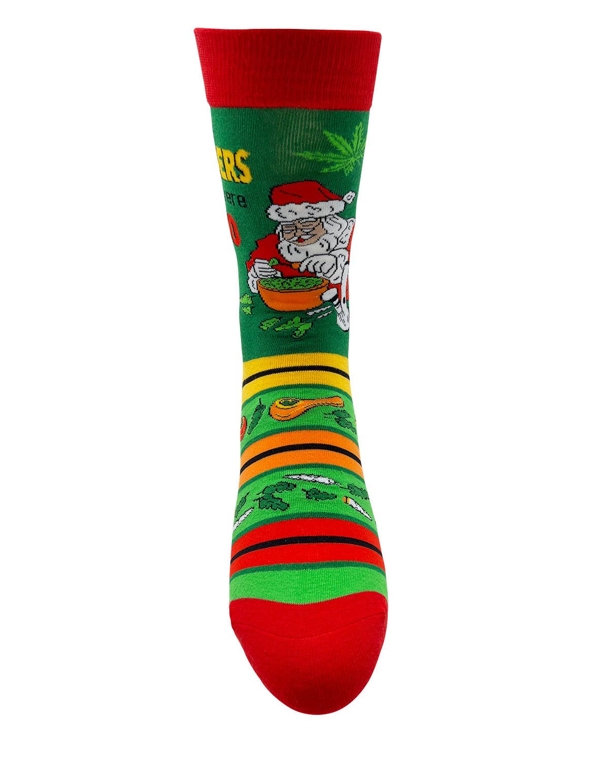 Funny For the Stoners Who Were Good All Year Men's Novelty C
