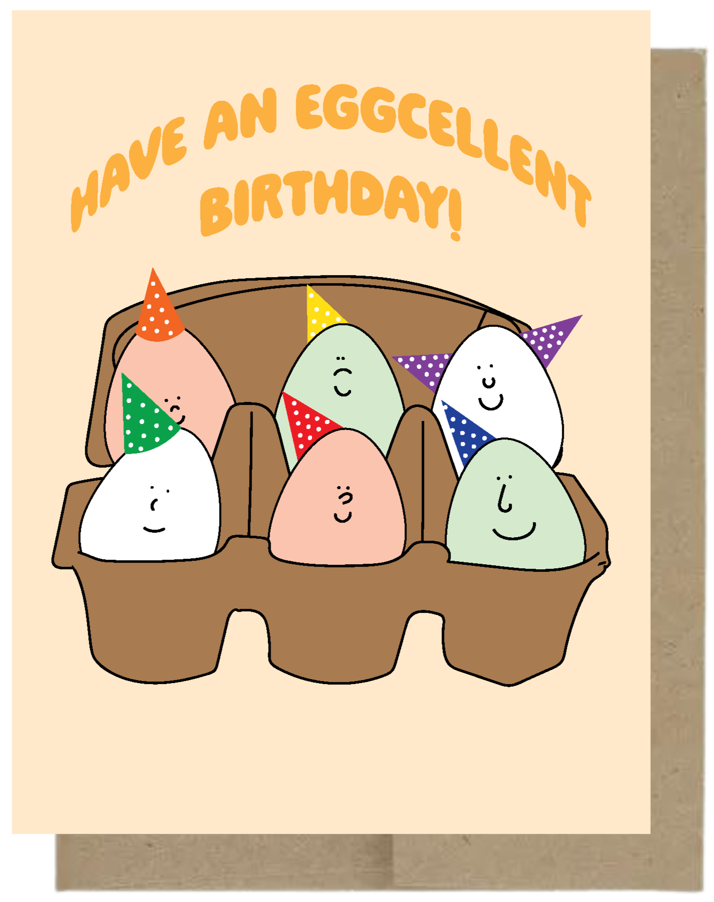 Have an Eggcellent Birthday greeting card