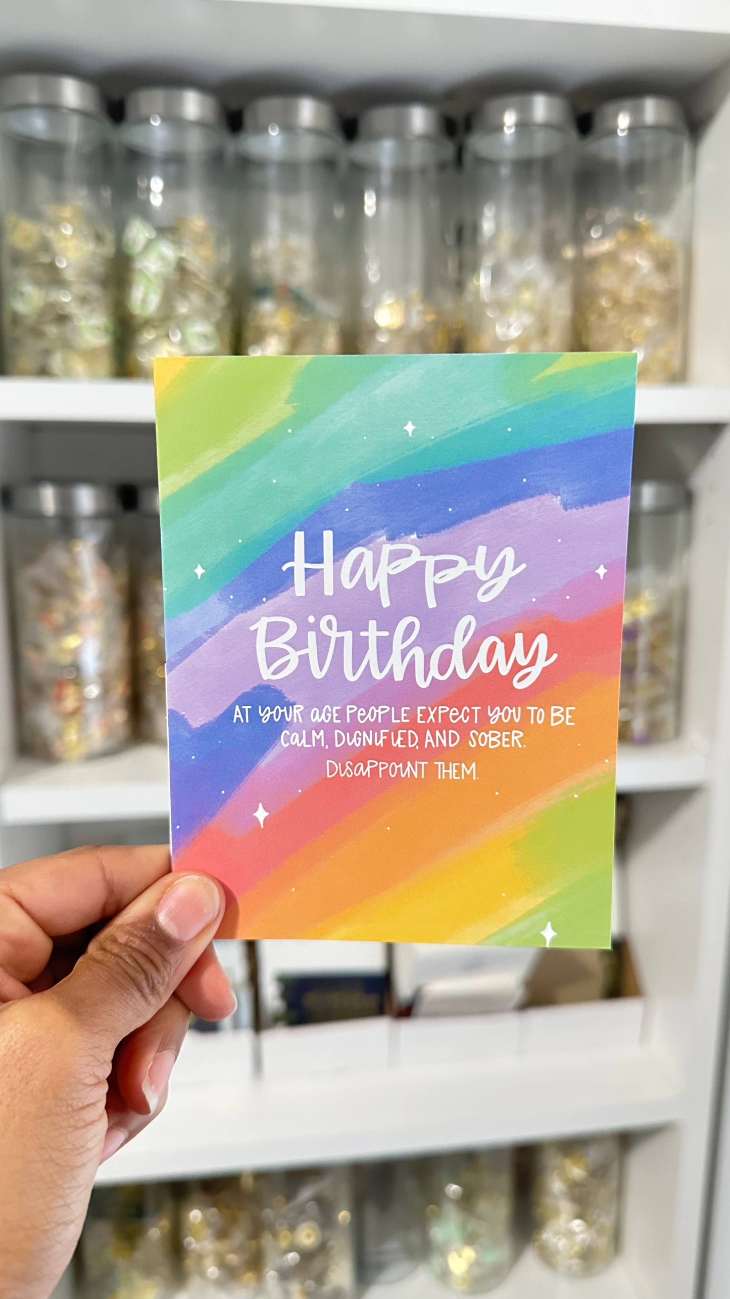 Disappoint Them Funny Birthday Card