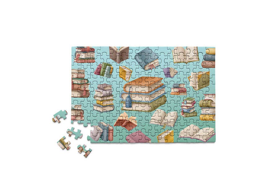 Book Lover Micro Puzzle