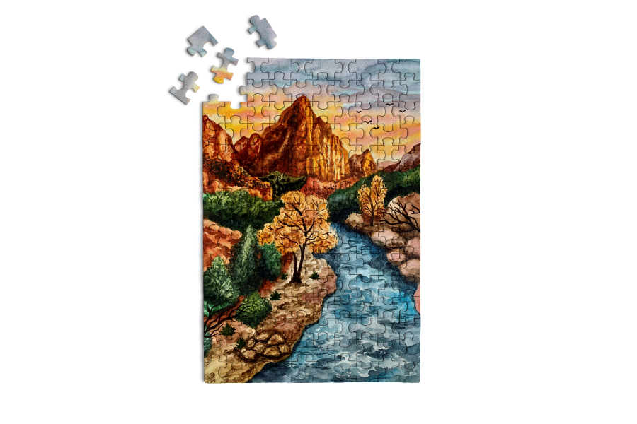 Zion National Park Micro Puzzle