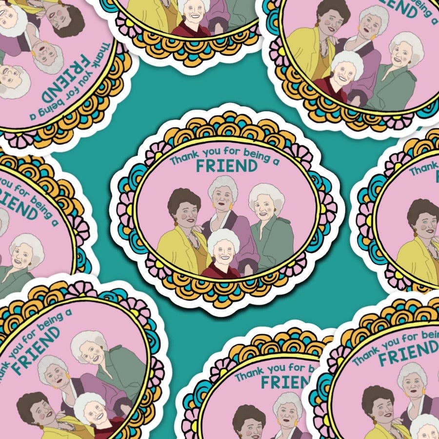 Golden Girls Vinyl Sticker