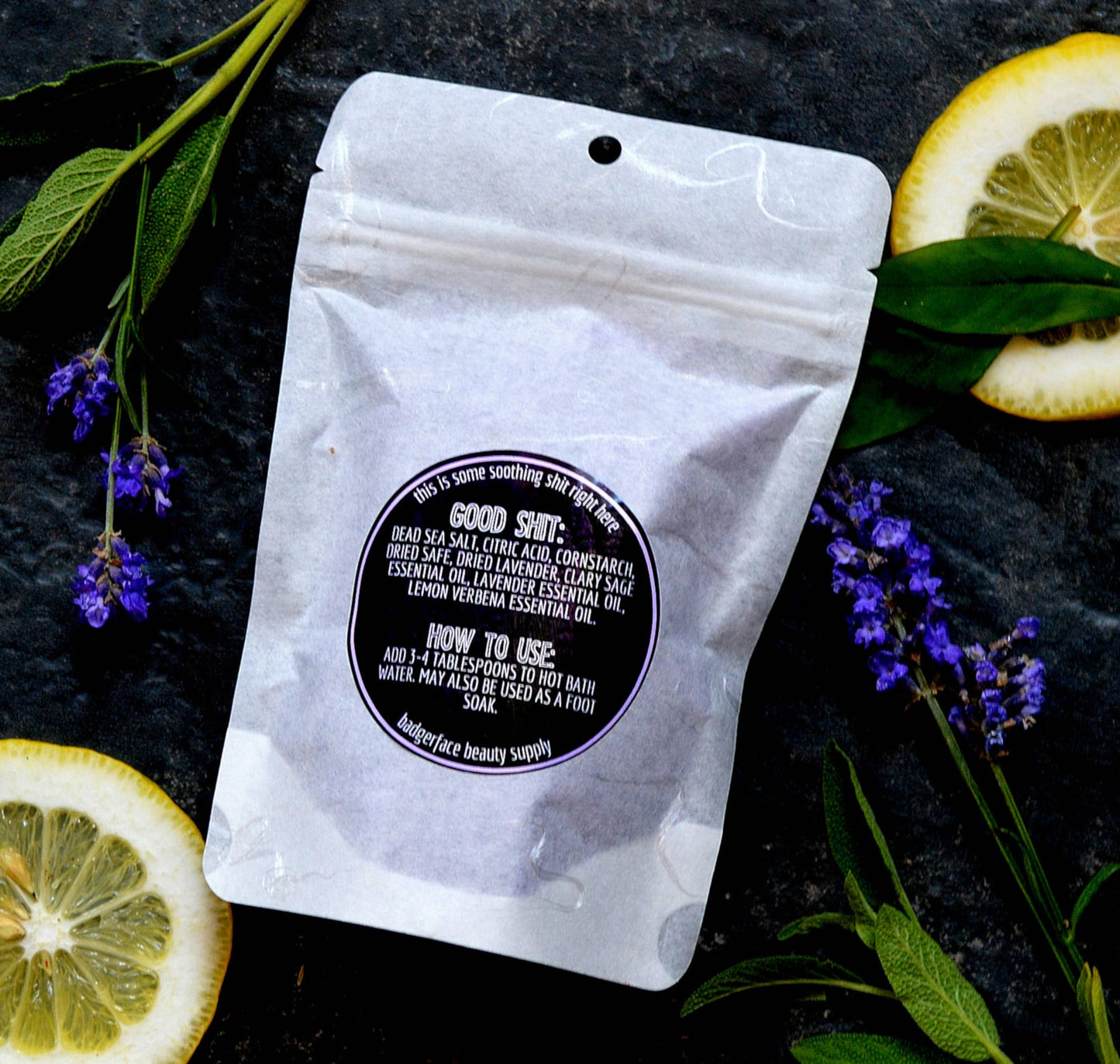 Simmah Down Bitch Lavender Bath Salts