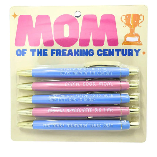 Mom Of The Freaking Century Pen Set, Mother's Day Gift