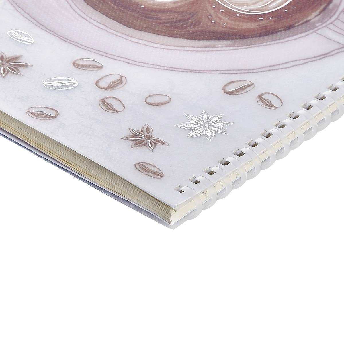 Medium Flex Spiral Notebook - Cappuccino