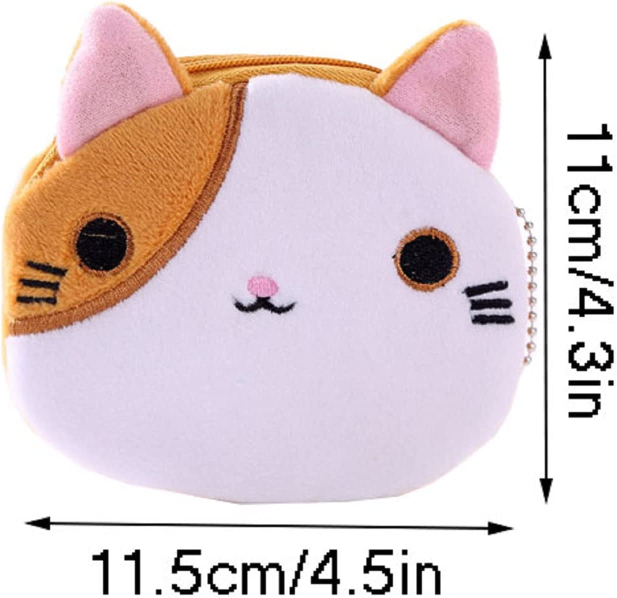 Cat Coin Purse Keychain