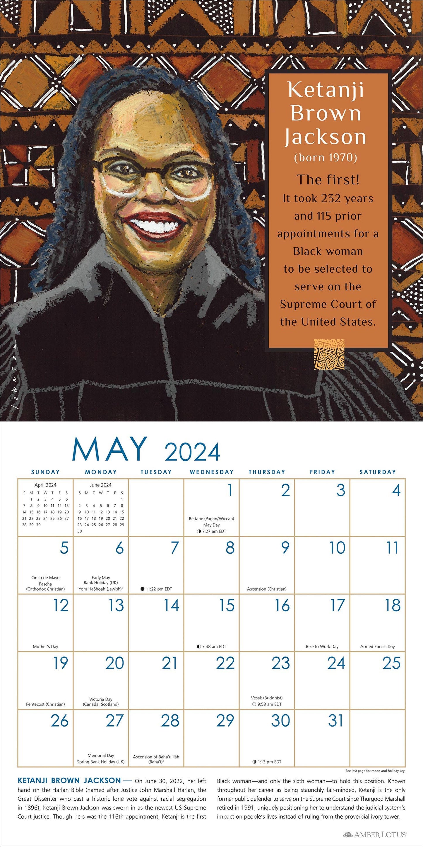 Women Who Rock Our World 2024 Wall Calendar