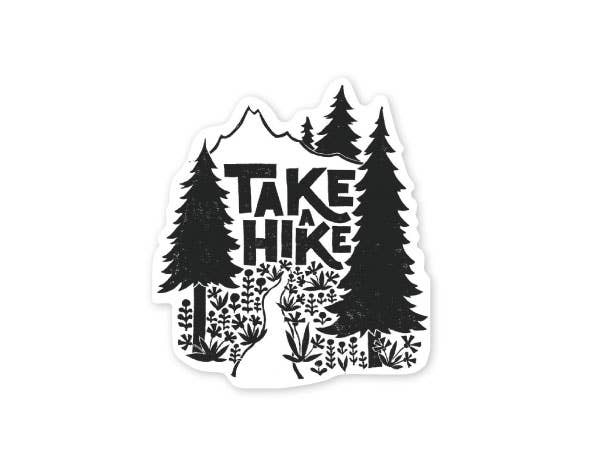 Take a Hike Sticker