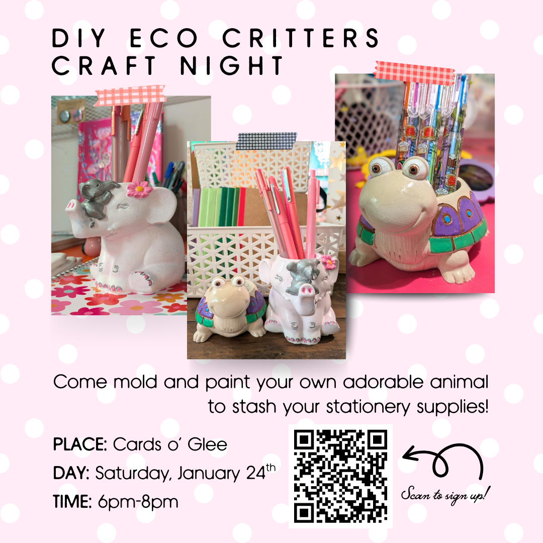 DIY Eco Critter Craft Night!