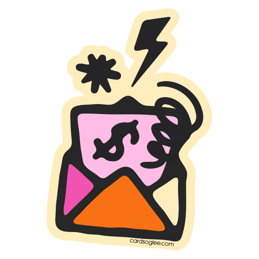 Sweary Envelope sticker