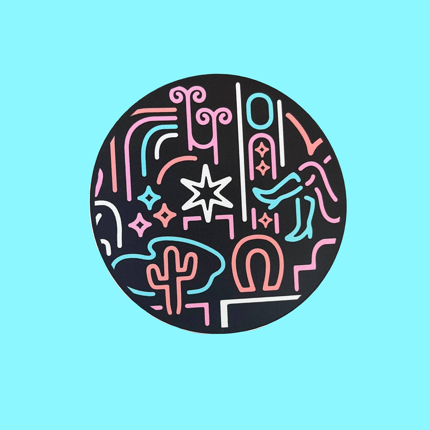 Neon Sticker