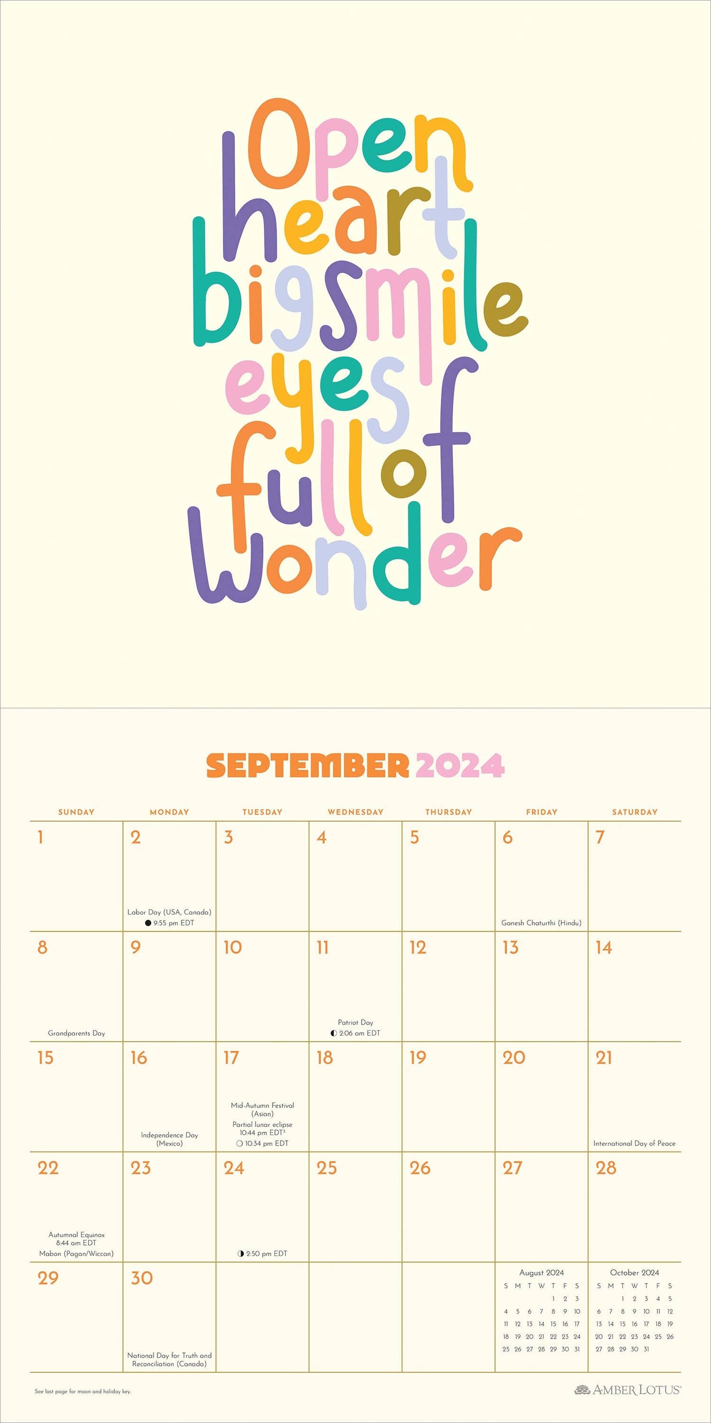 Elizabeth Olwen 2024 Wall Calendar: All Is Full of Wonder