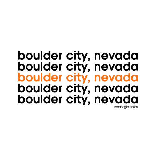 Boulder City, Nevada Sticker