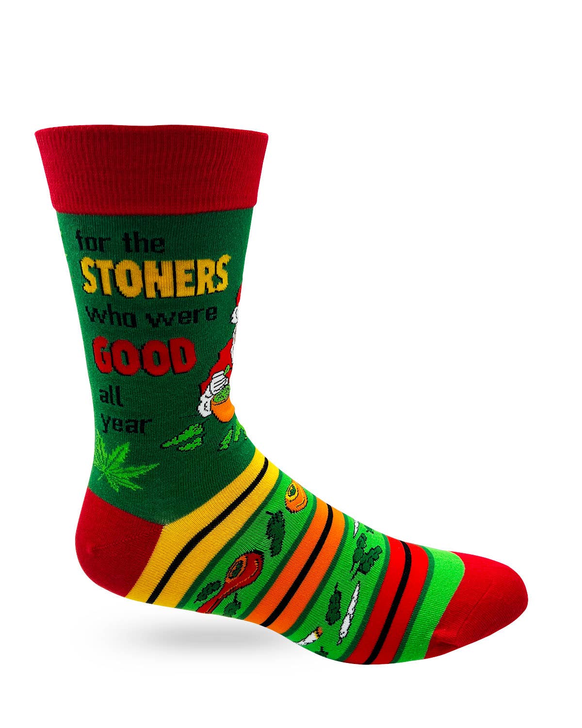 Funny For the Stoners Who Were Good All Year Men's Novelty C
