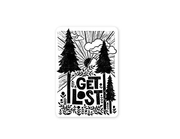 Get Lost Sticker