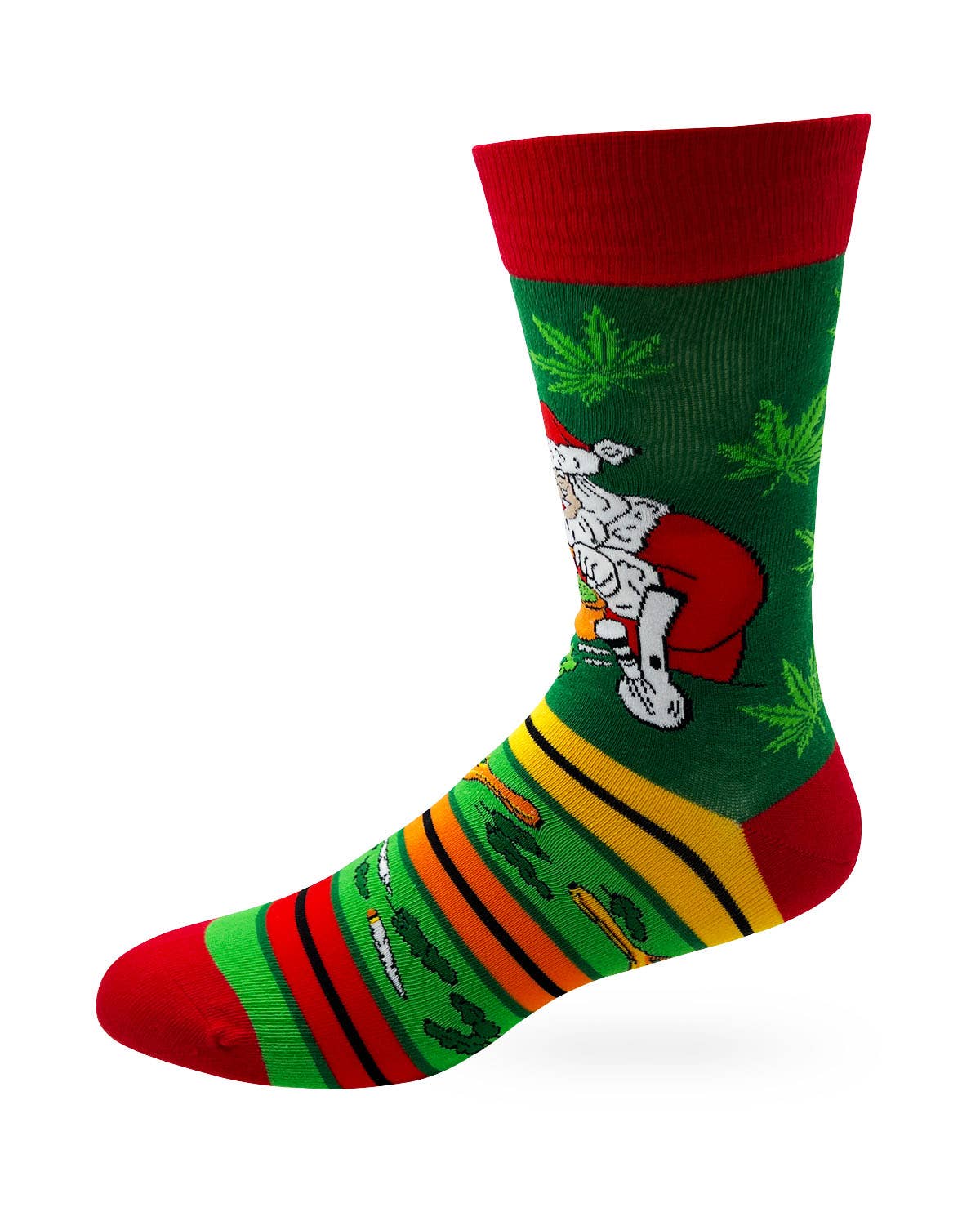 Funny For the Stoners Who Were Good All Year Men's Novelty C