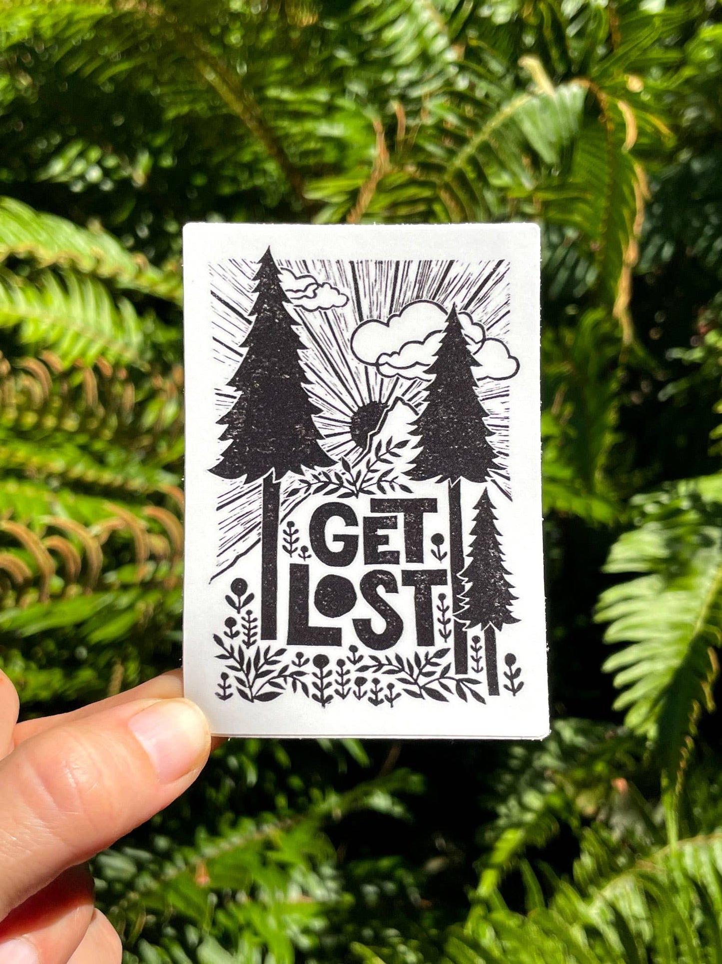 Get Lost Sticker