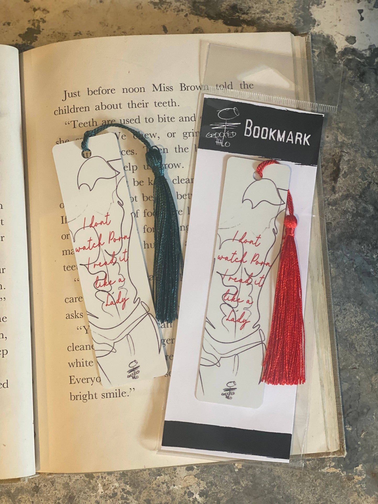 Don’t watch Porn I read it Metal Bookmark