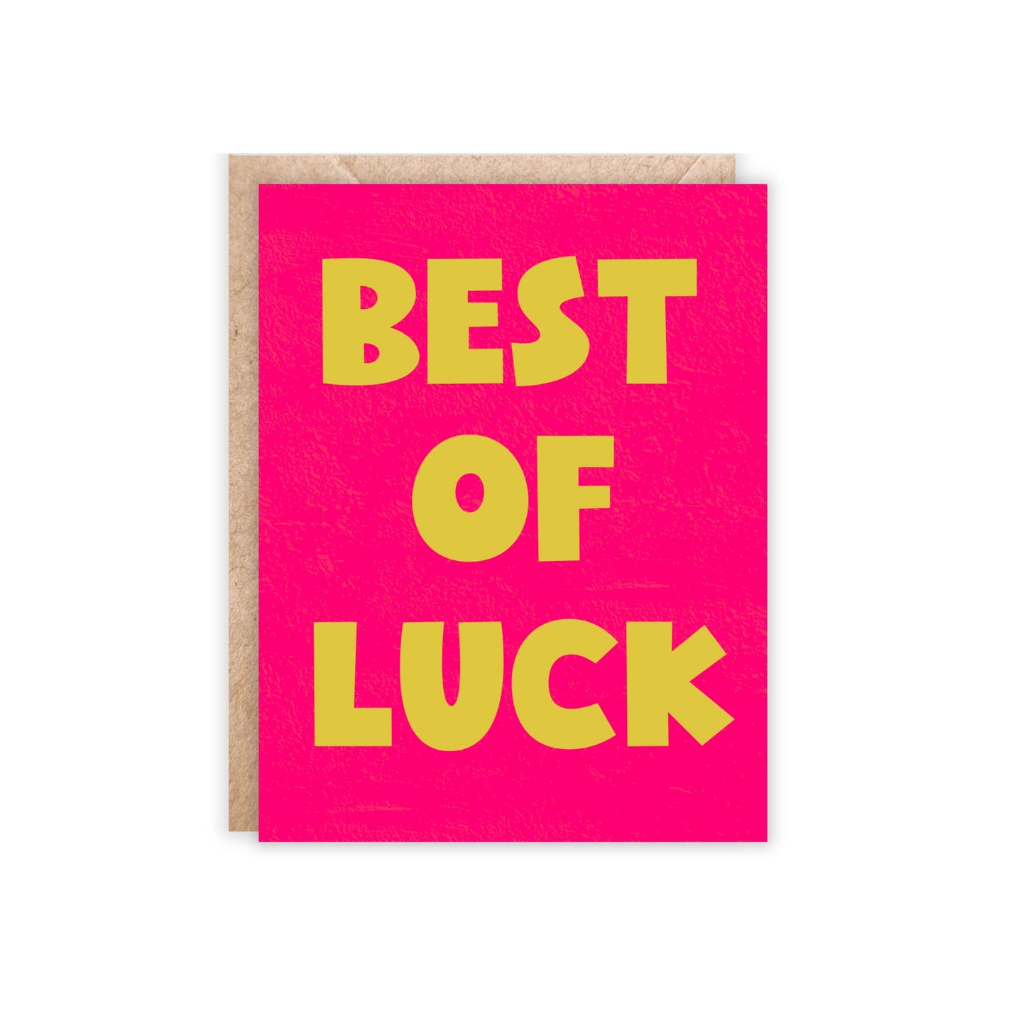 Best of Luck Greeting Card