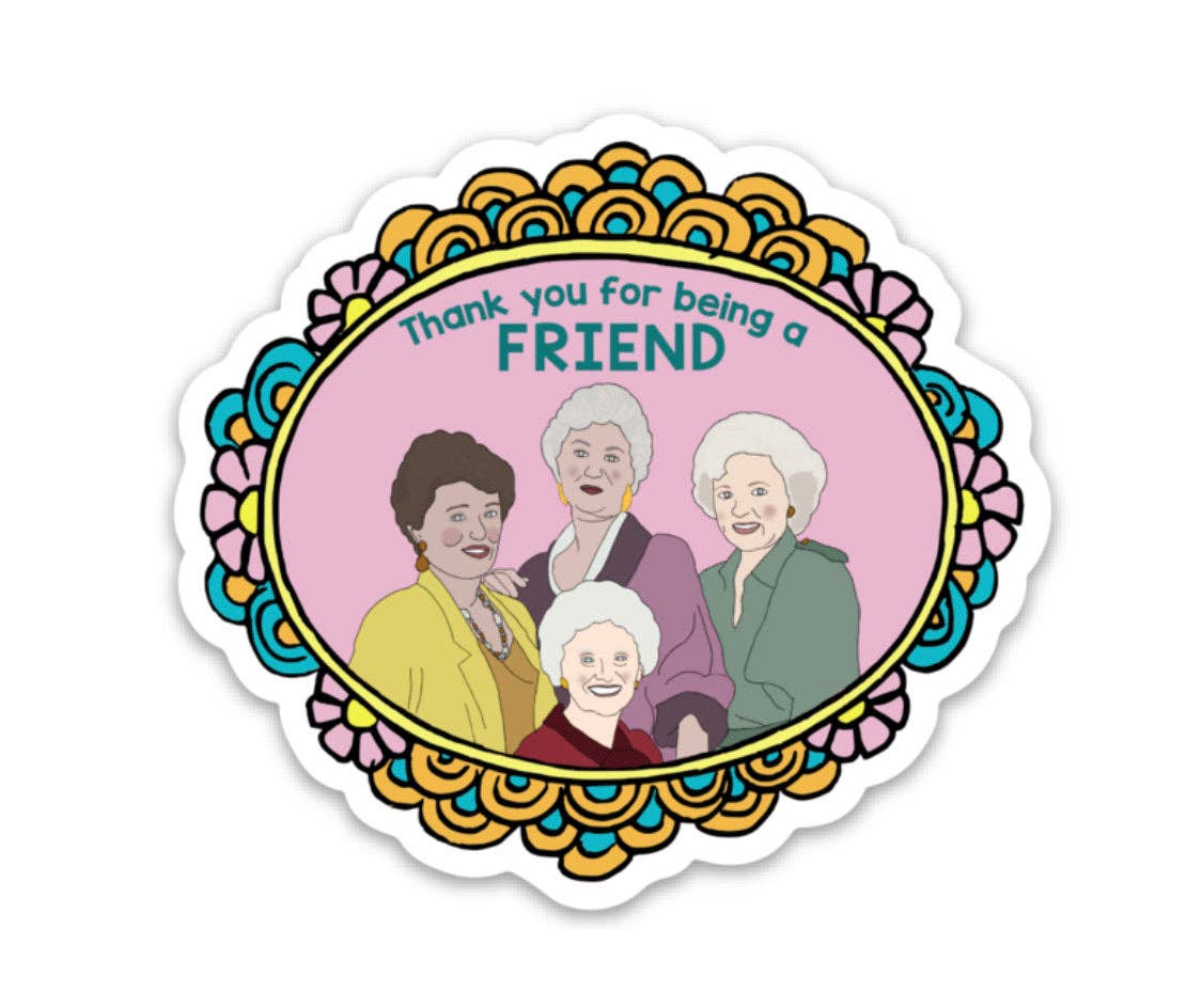 Golden Girls Vinyl Sticker