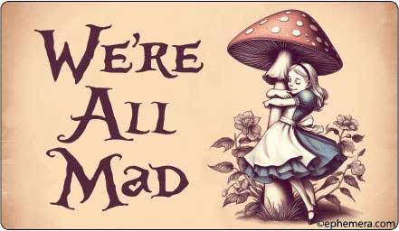 STICKER: We're All Mad