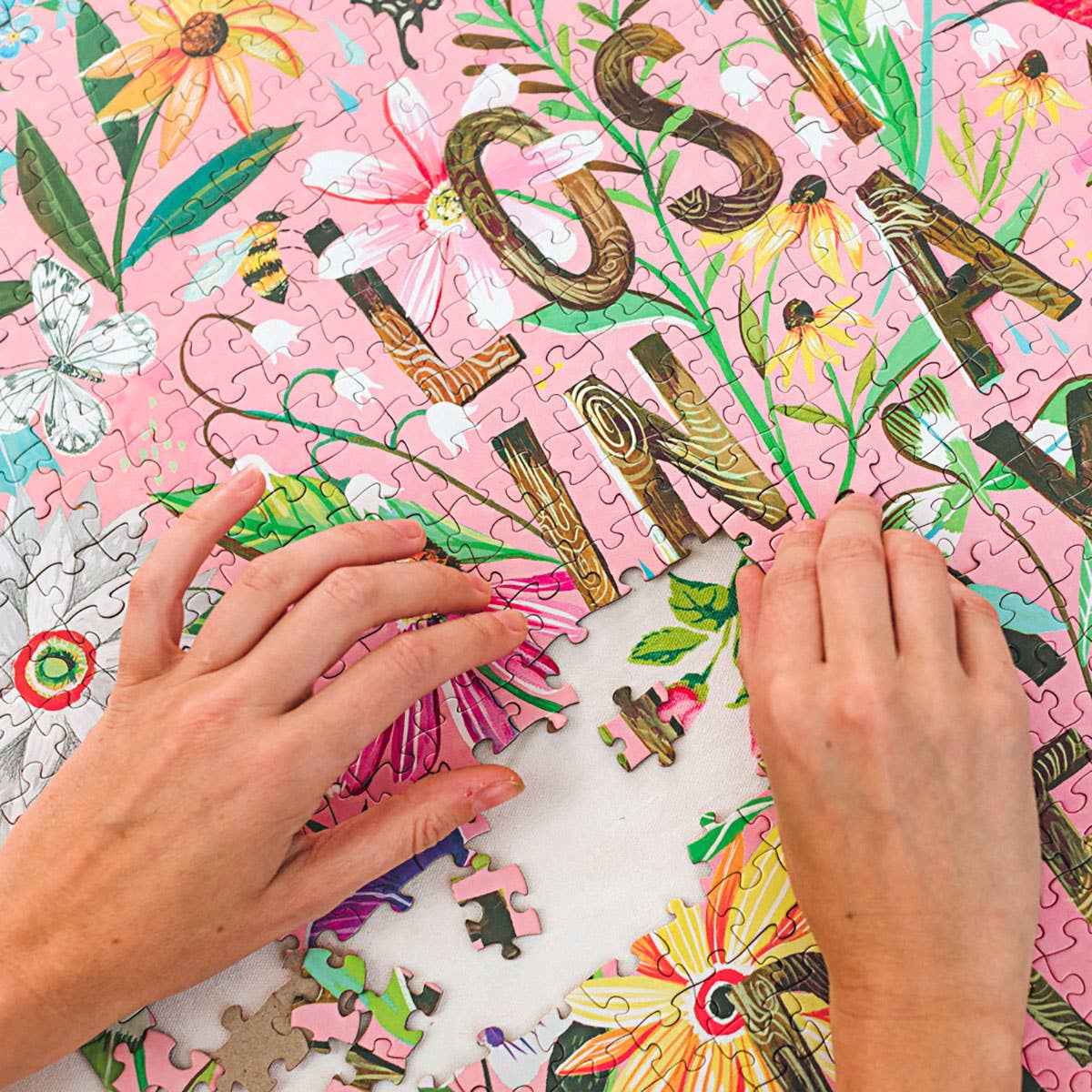 Katie Daisy Jigsaw Puzzle: Lost in a Daydream