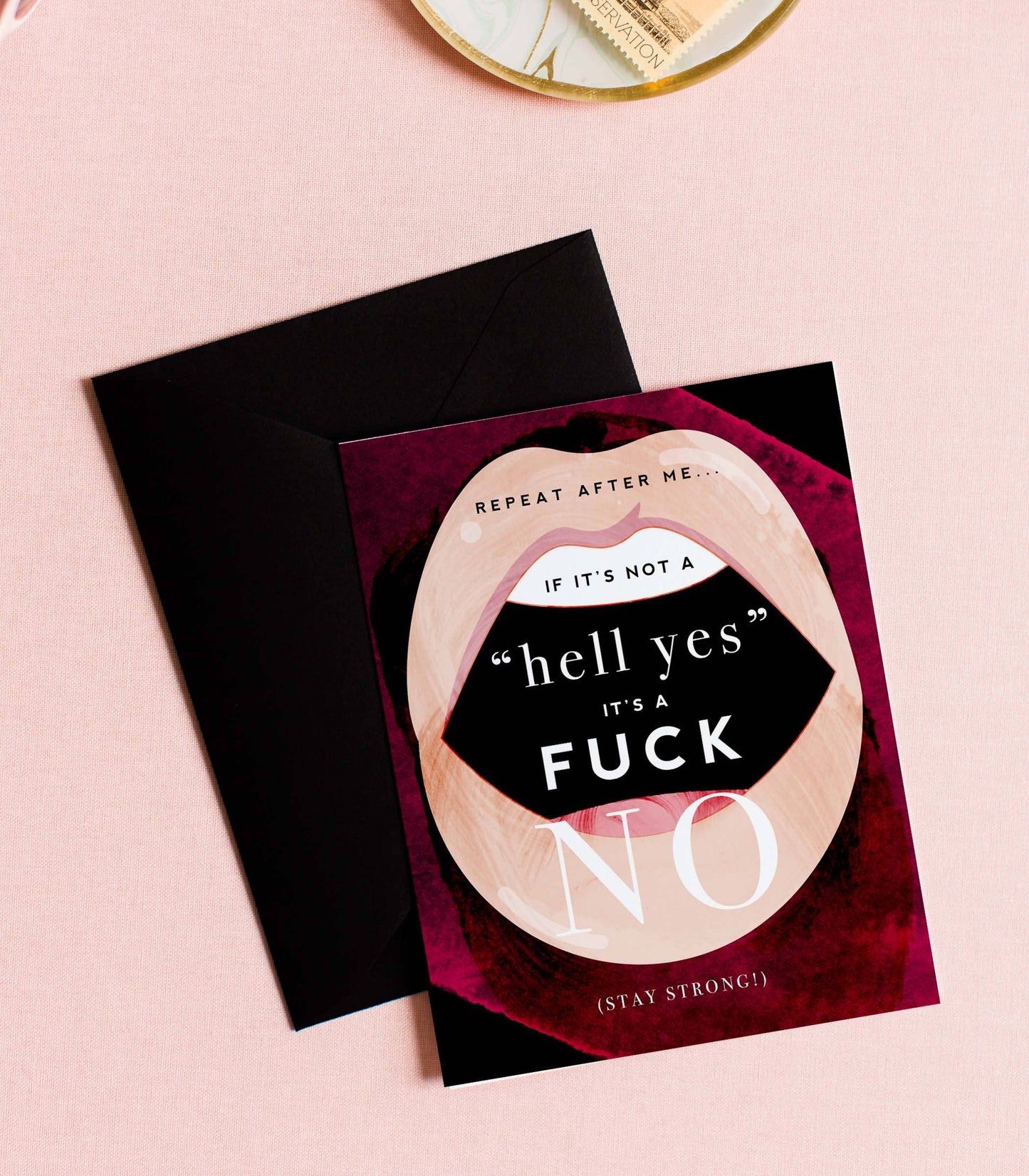 Hell Yes, Women Empowerment - Friendship Greeting Card