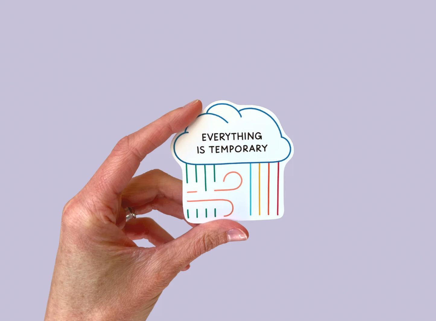 Everything is Temporary Sticker