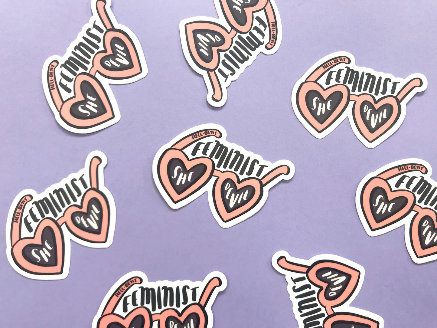 Feminist She Devil Sticker