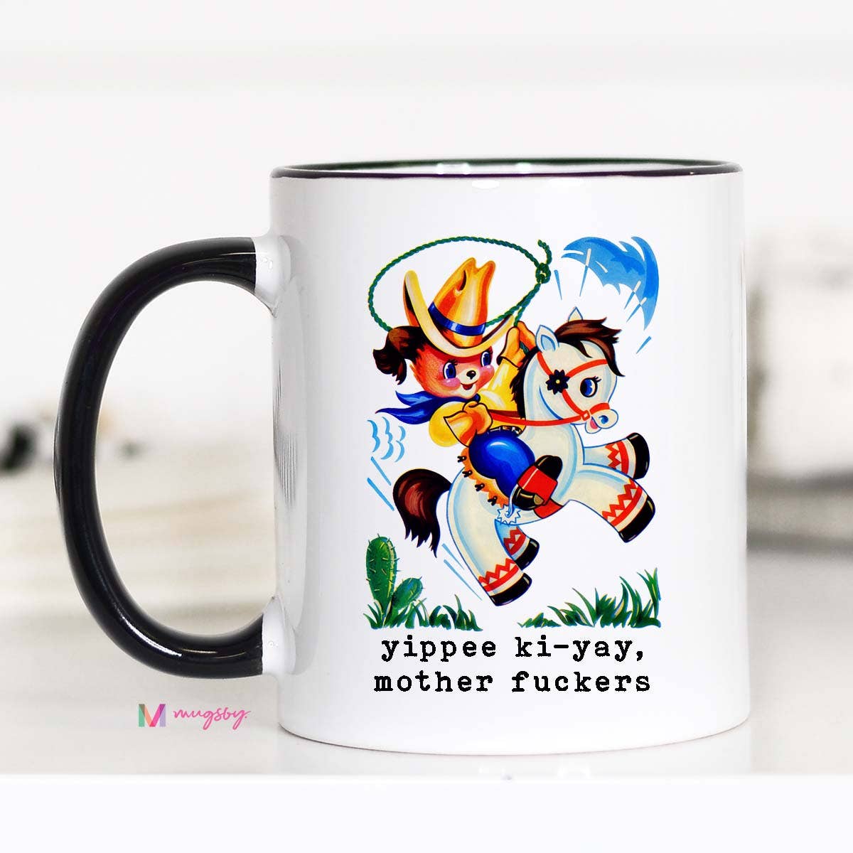 Yippee Ki-Yay Cowboy Mug