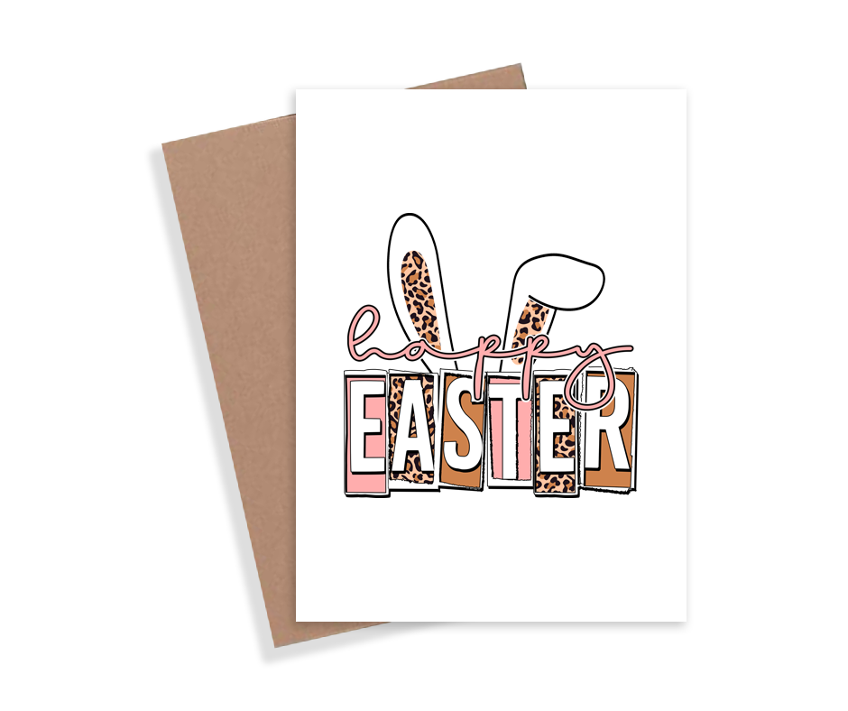 Bunny Ears Easter Card