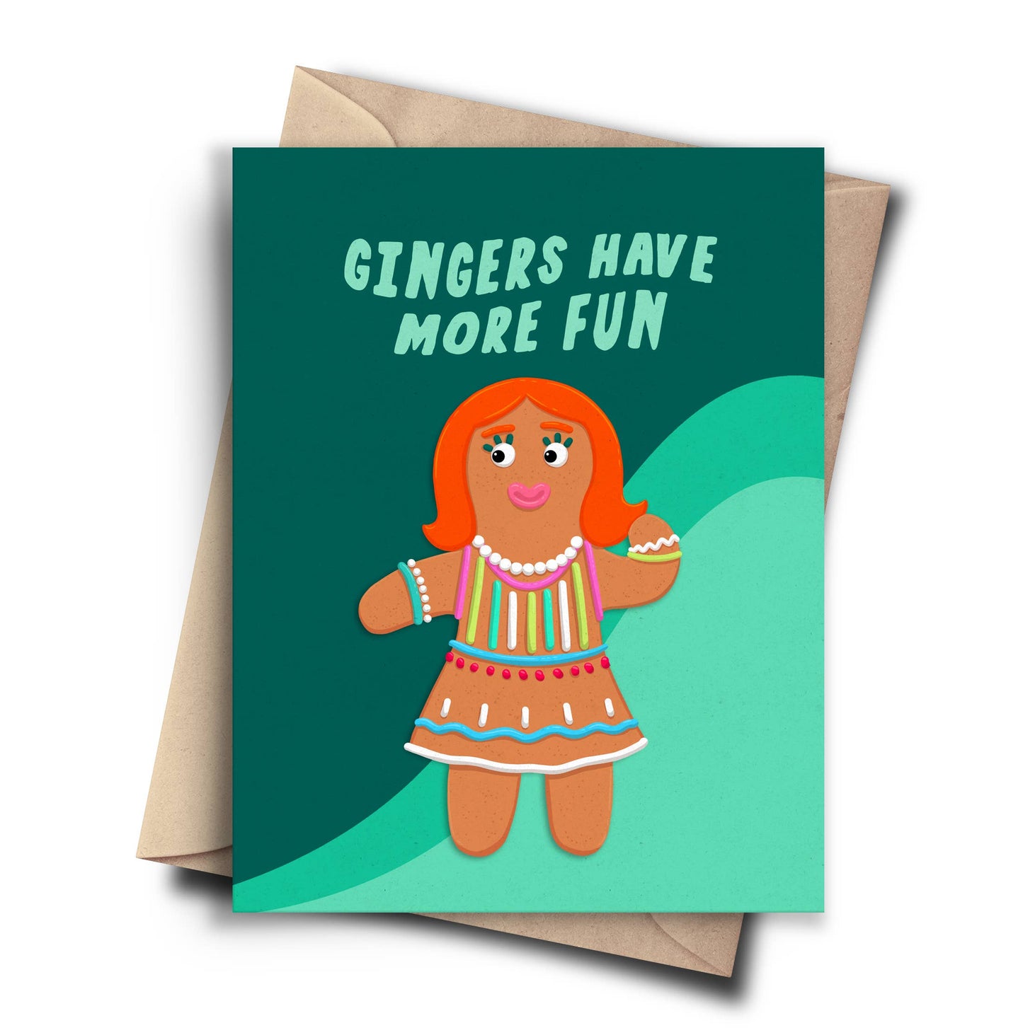 Gingers Have More Fun Holiday Card