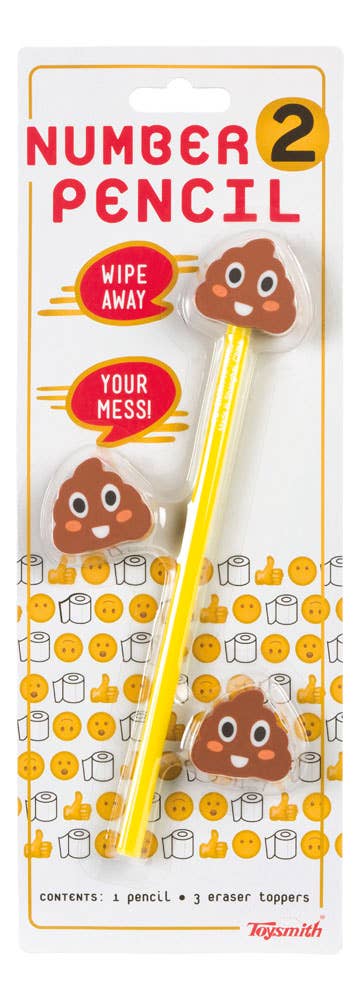 Number 2 (as in poop) Pencil