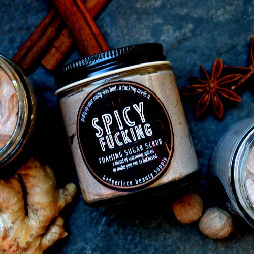 Spicy Fucking Natural Sugar Scrub