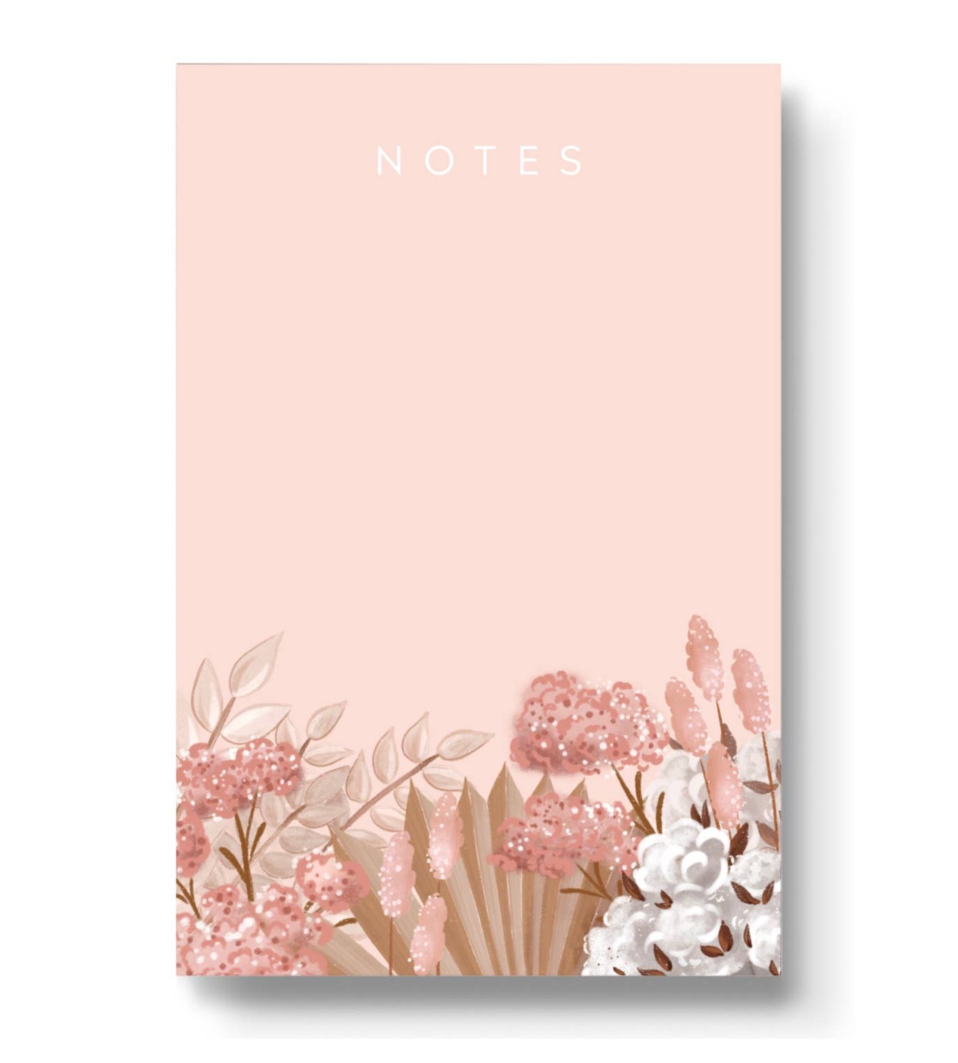 Clay Pitcher Floral Notepad