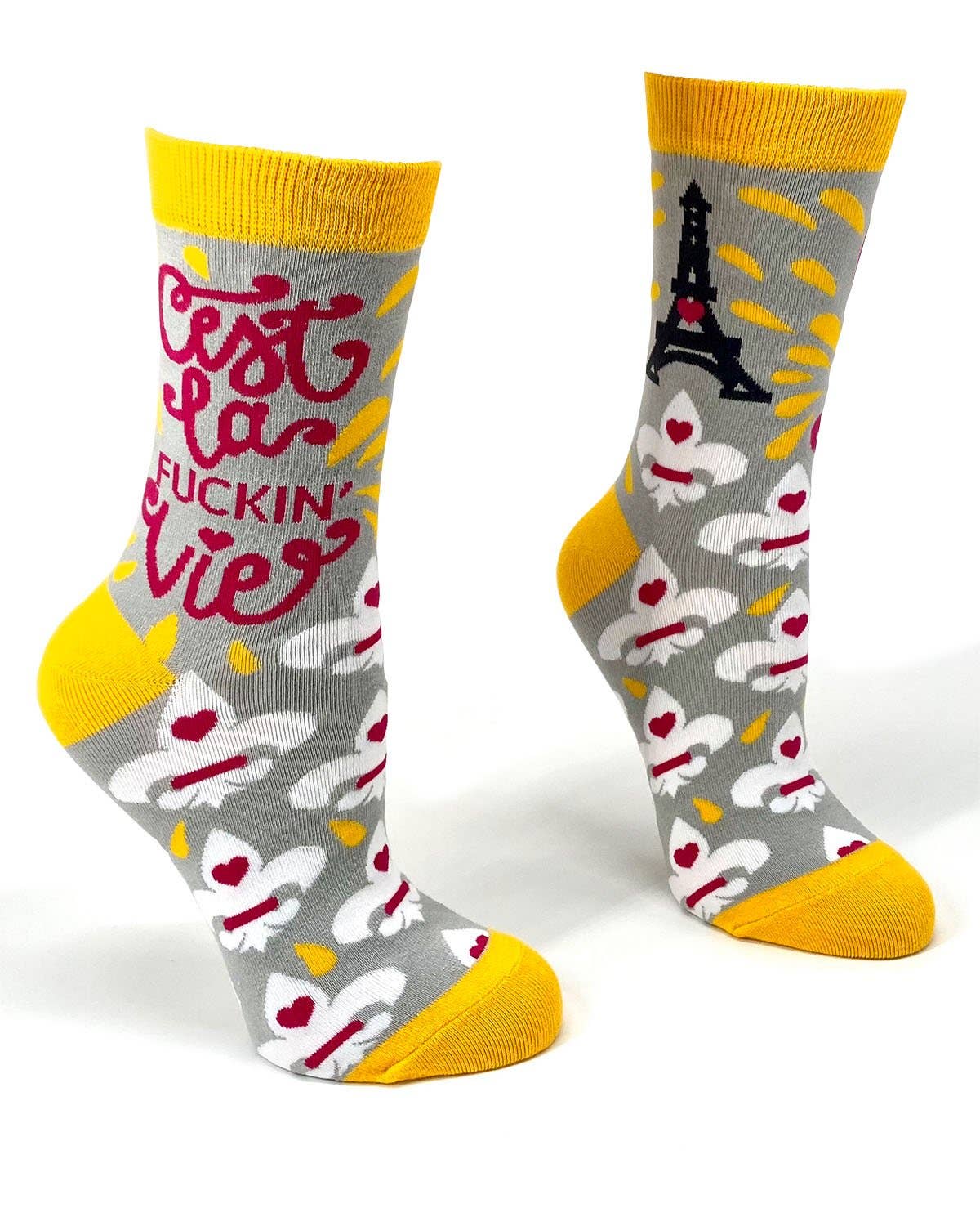 C'est la Fuckin' Vie Women's Crew Socks