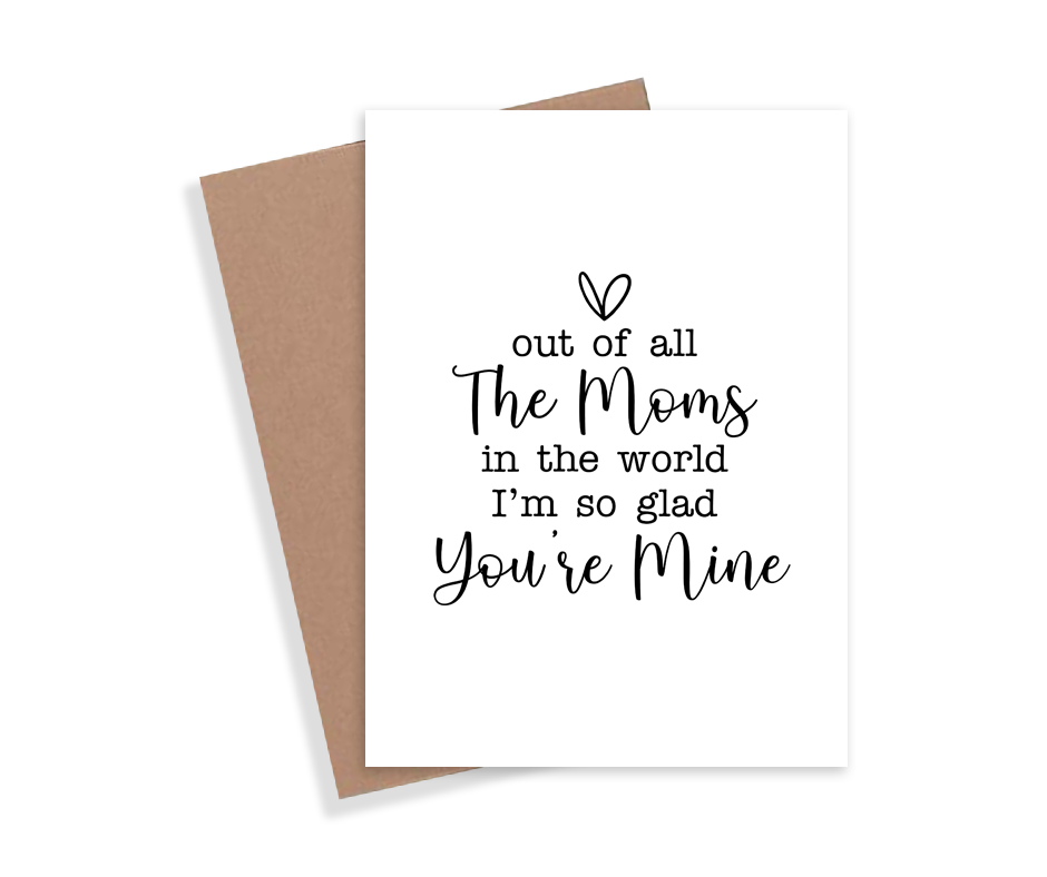 Glad You're My Mom Card