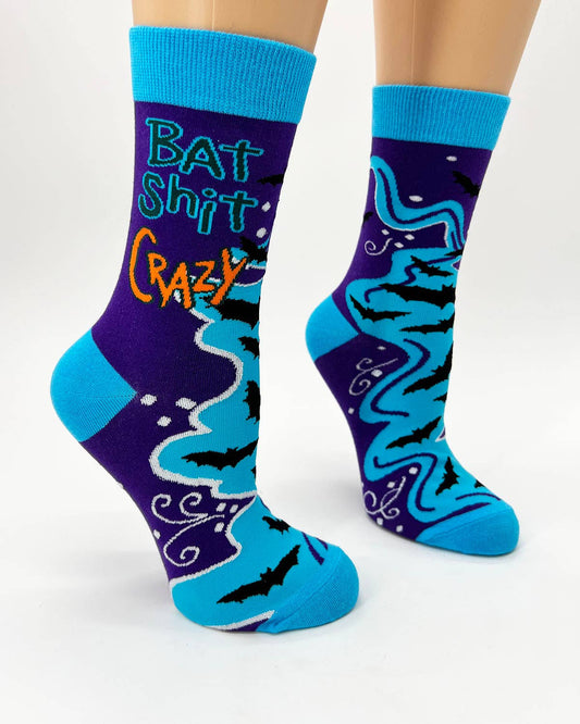 Bat Shit Crazy Women's Crew Socks