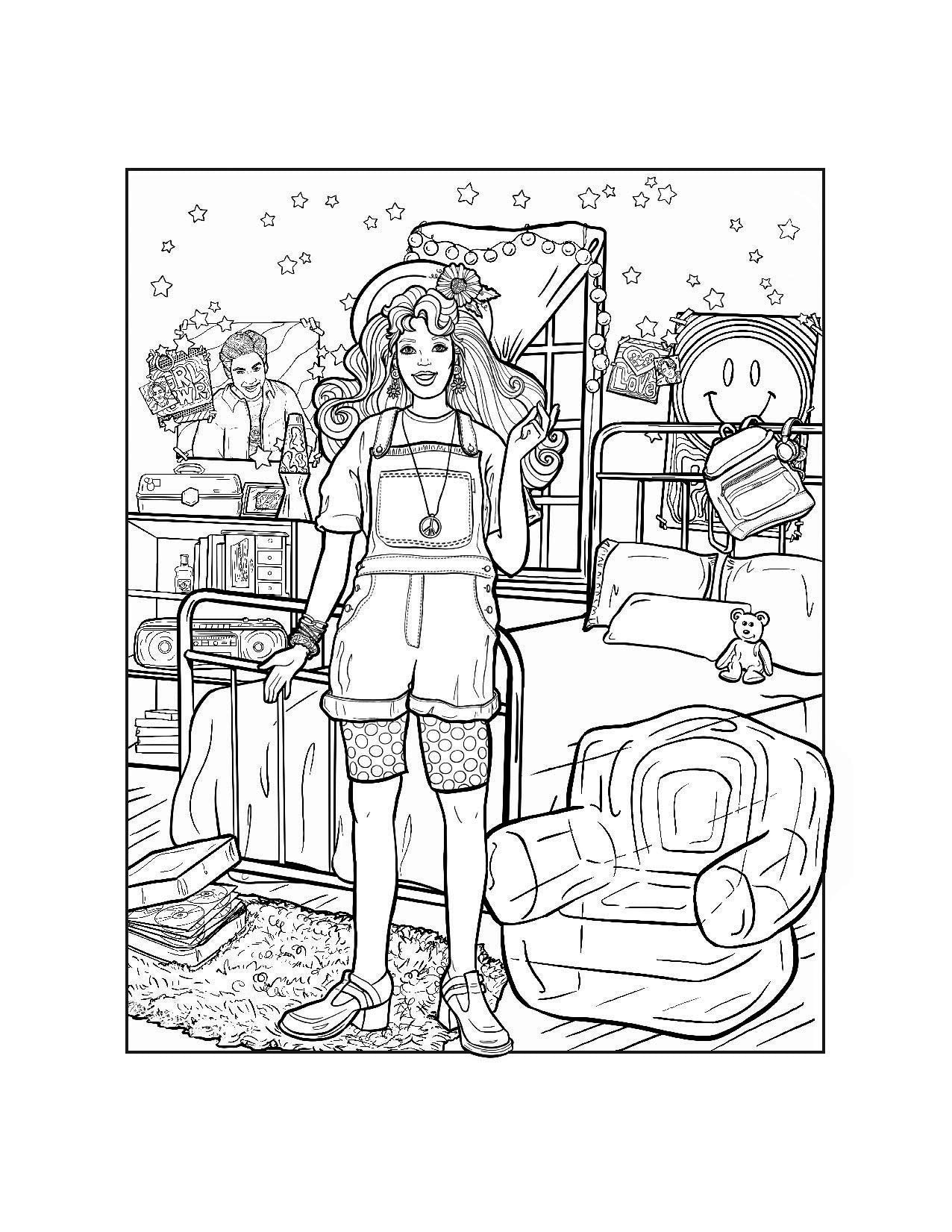 Totally '90s Coloring Book