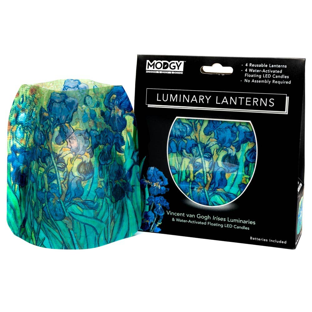 Luminary - Van Gogh Irises