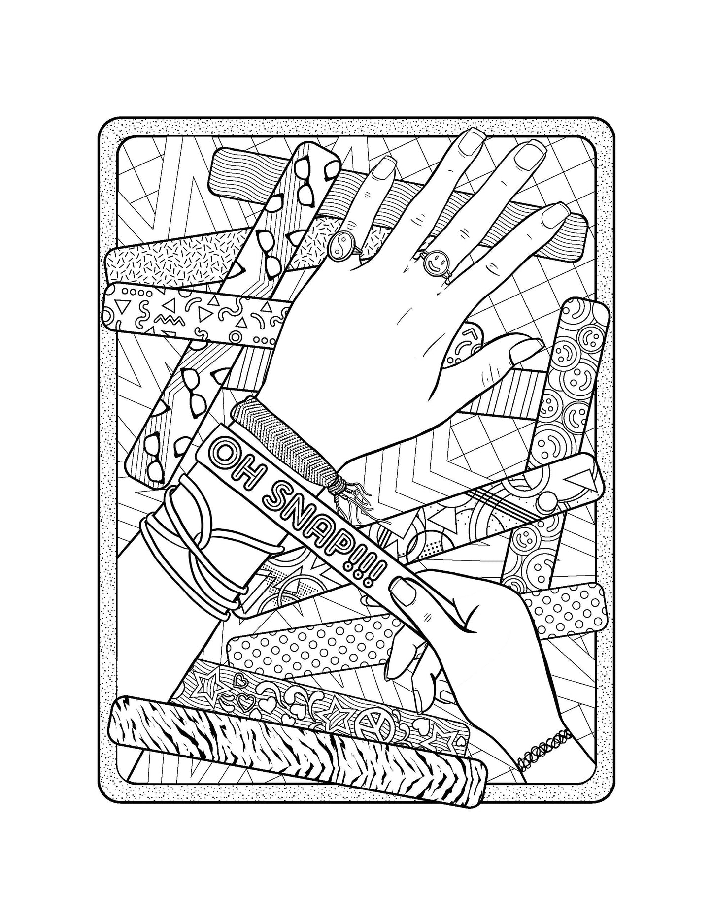 Totally '90s Coloring Book