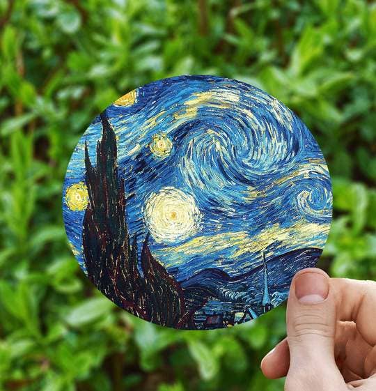 Starry Night Vinyl Sticker