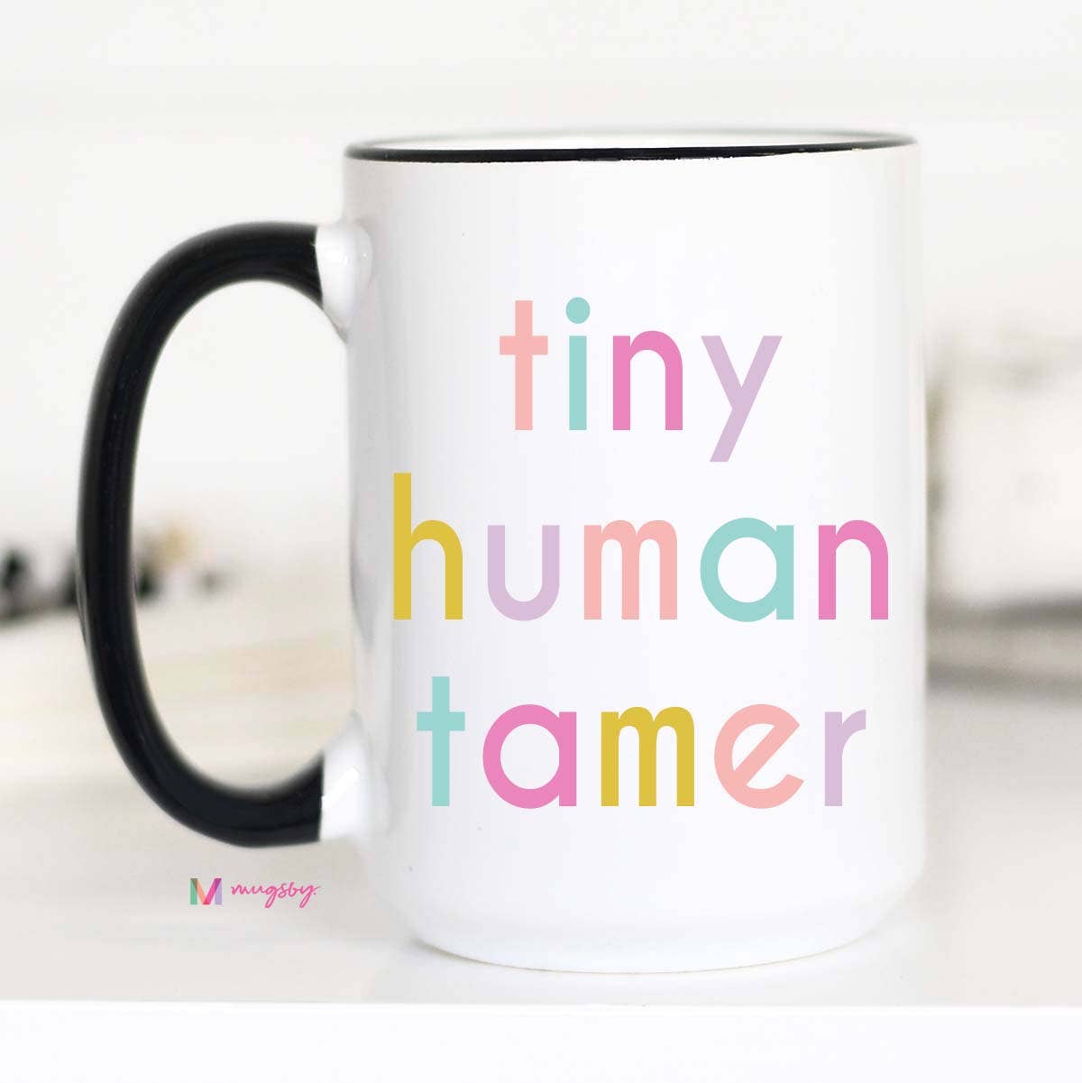 Tiny Human Tamer Teacher Coffee Mug, Teacher gifts
