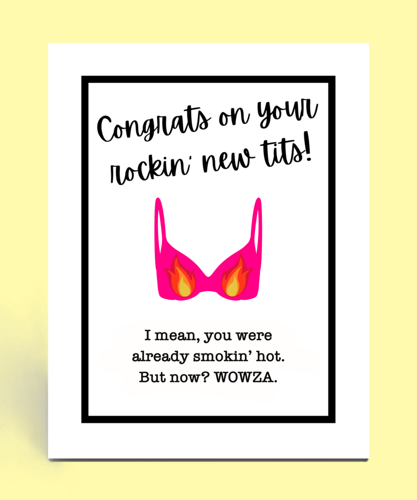 Rockin' New Tits Card