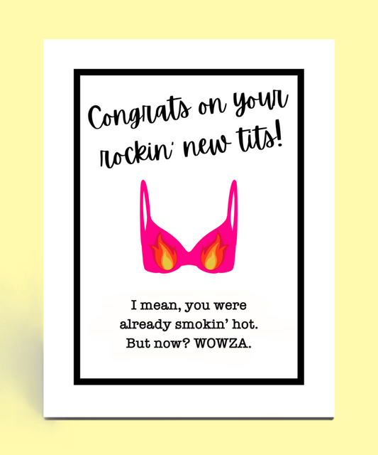 Rockin' New Tits Card