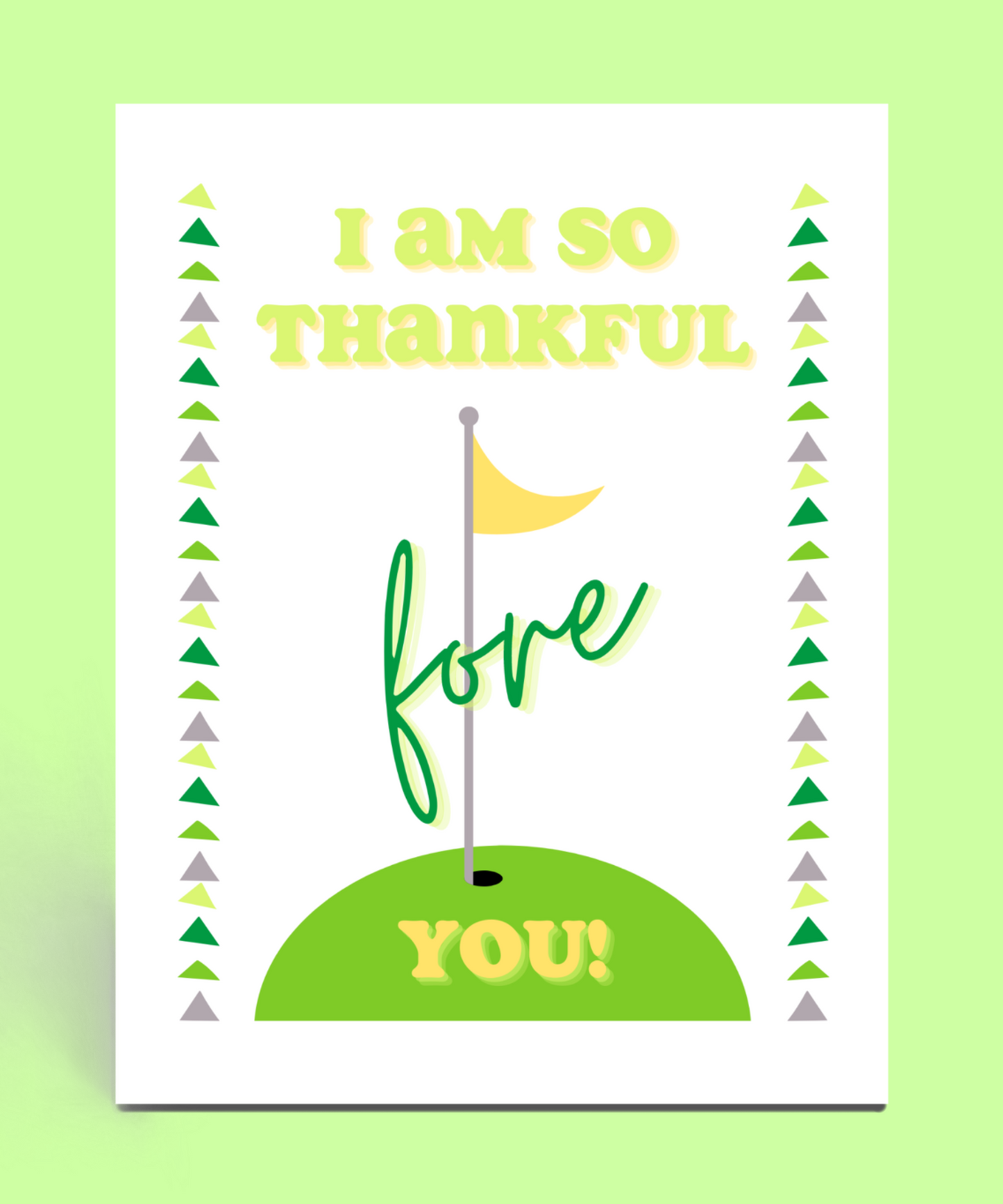 Thankful Fore You Card