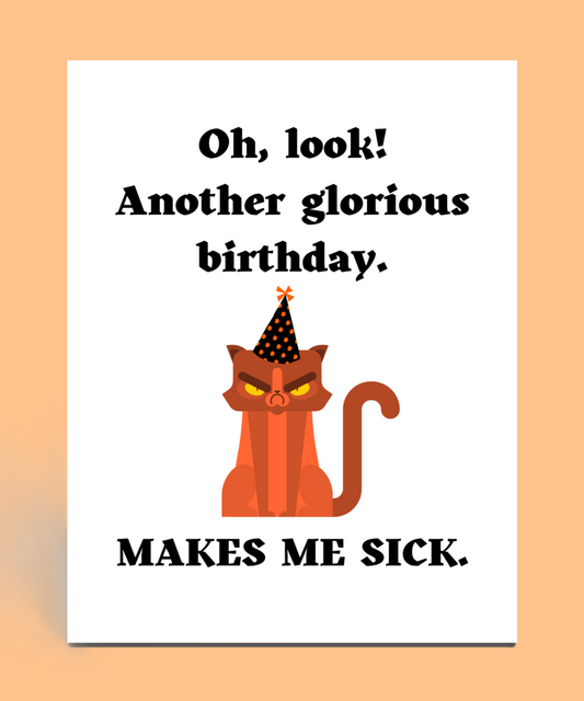 Another Glorious Birthday Card