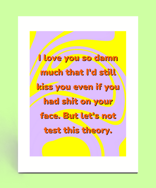 Love You So Damn Much