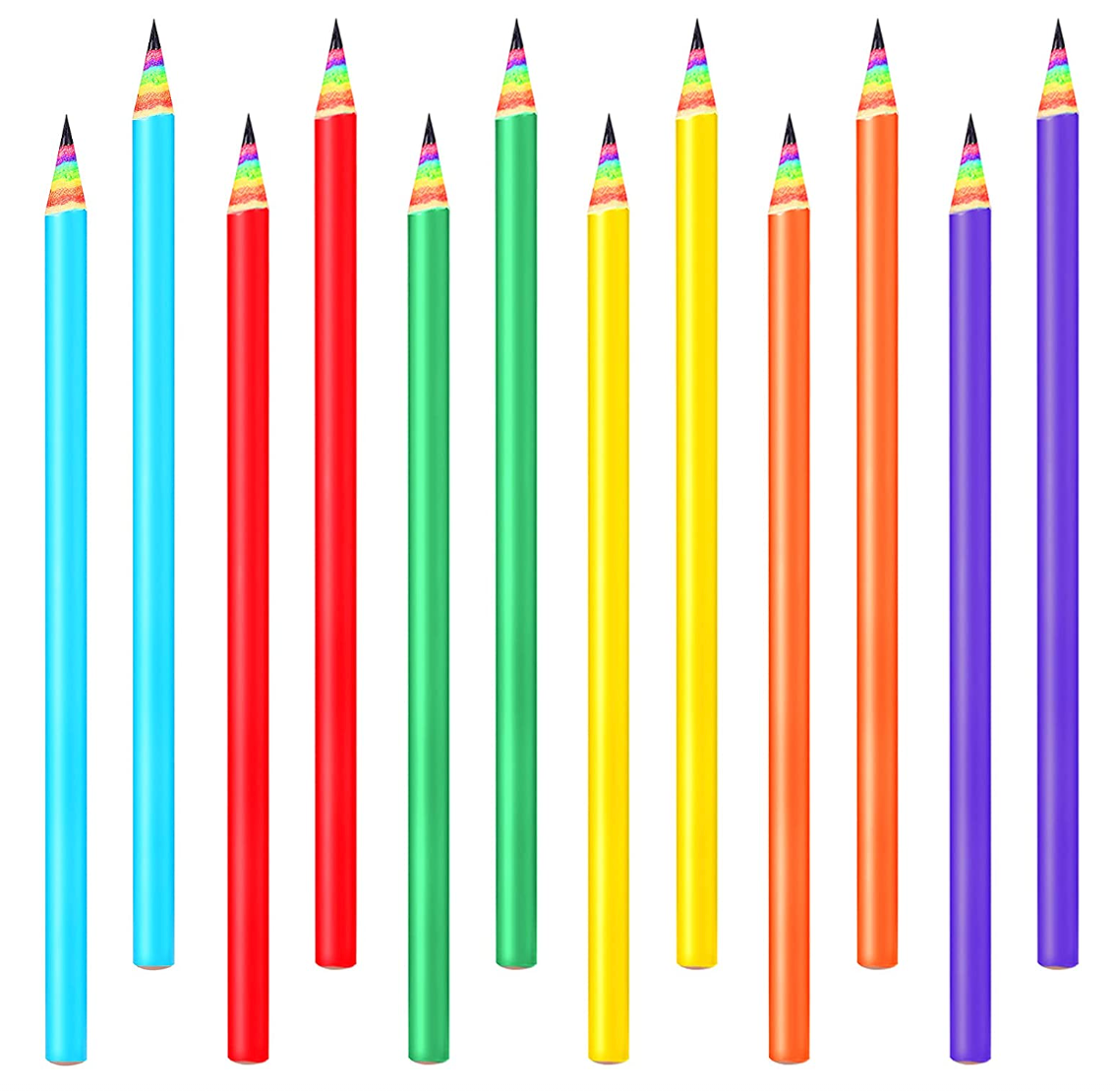 Bold Rainbow Pencil