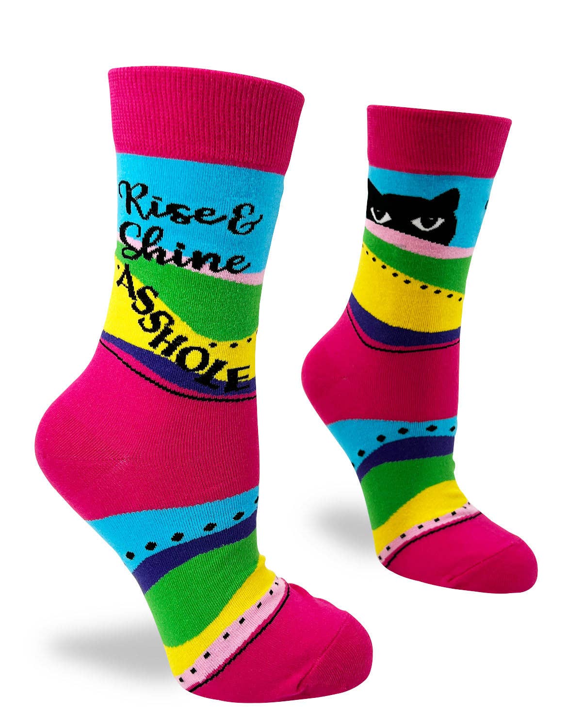 Rise and Shine Asshole Women's Crew Socks